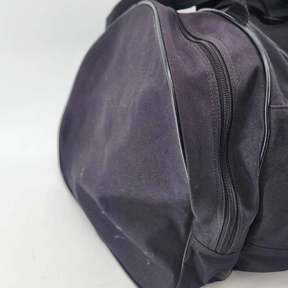 Adidas Black 24 inch Duffel Bag Large Logo Gym Travel‎ Sports Weekender Bag